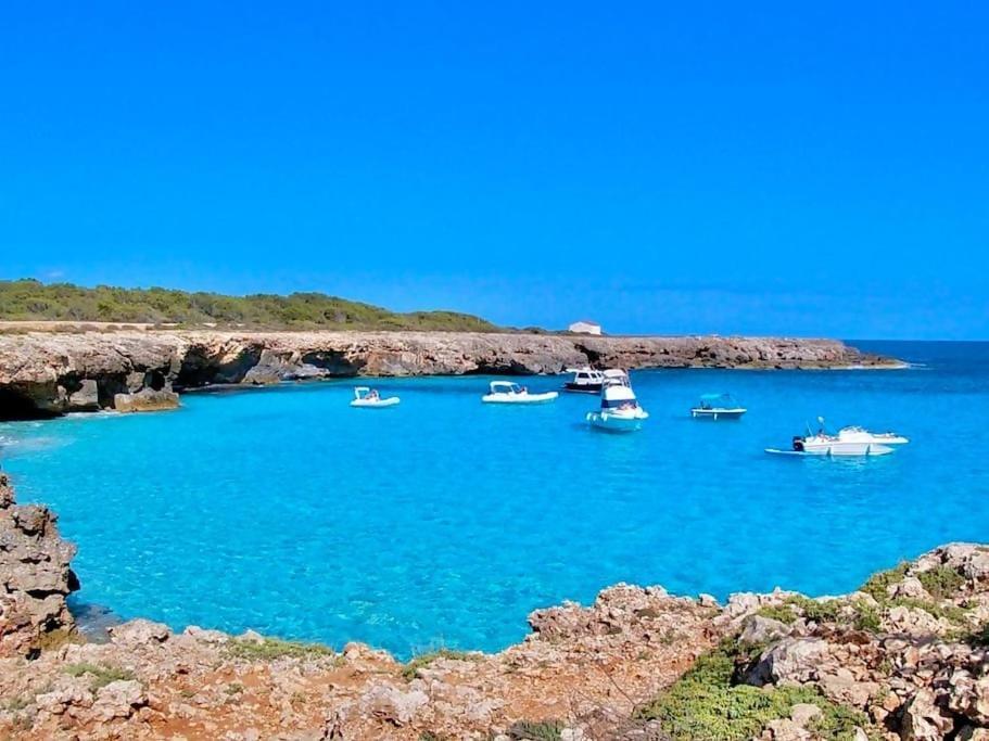 La Vall Apartamento En Planta Baja Con Piscina Cala'N Blanes  Bagian luar foto